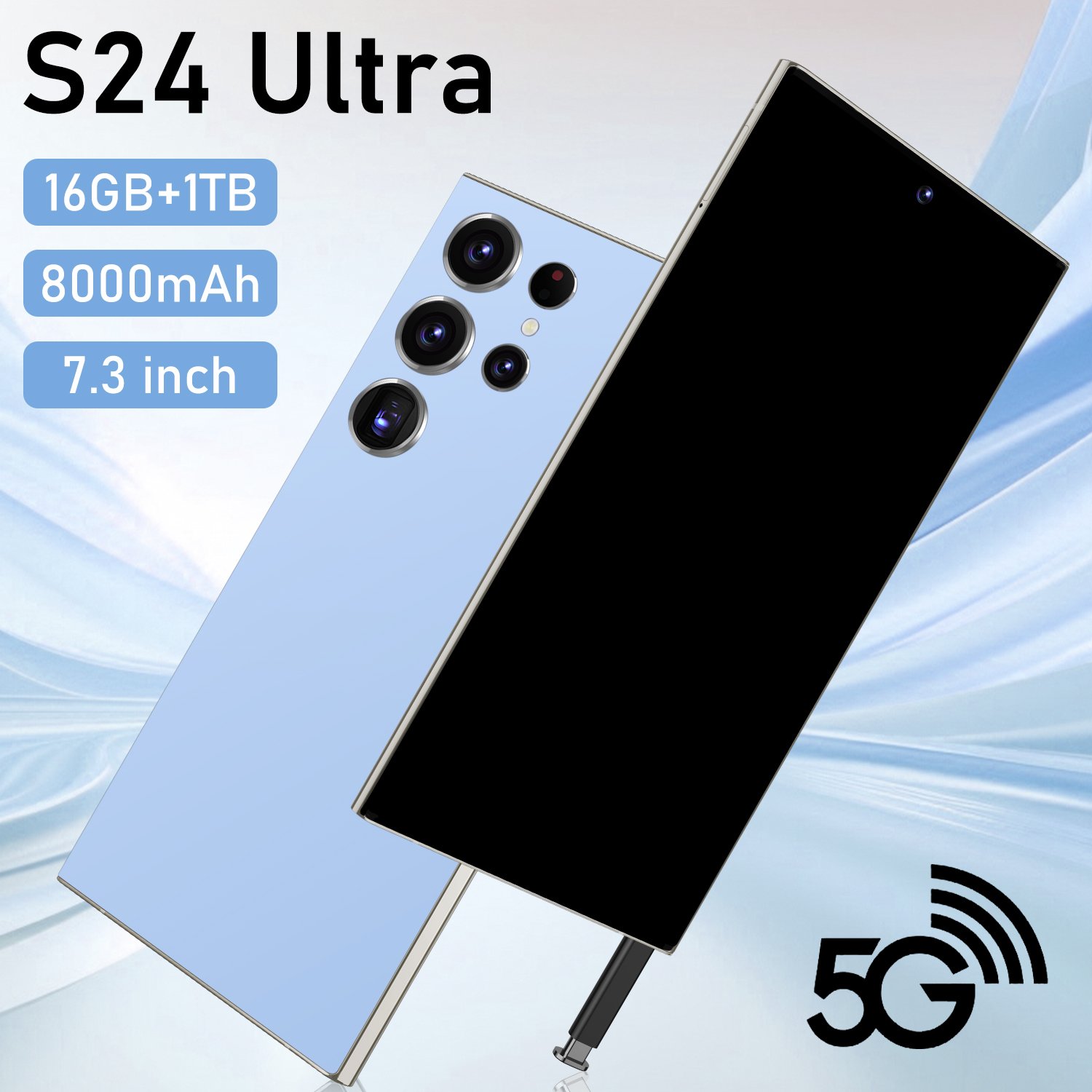 Original phones s24 ultra Smartphones For s24 ultra 16+1TB 4G cheap Dual SIM Cellphone Mobile Phone s24 ultra smartphone